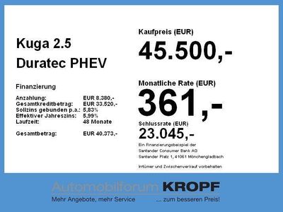 Obsidianschwarz metallic Neu 2025 Ford Kuga ST-Line X SUV | 45.500 € (Etwas zu teuer)