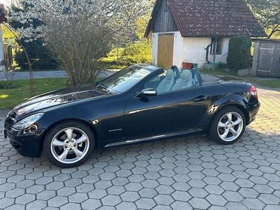 Begagnad Mercedes SLK200 163 HK (119 kW) 2004 Svart Cab