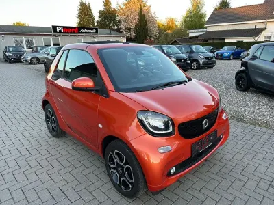 Brugt Smart ForTwo Cabrio Passion 90 HK (66 kW) 2019 Orange Cabriolet