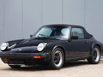 Gebraucht Porsche 911SC 179 PS (131 kW) 1983 Schwarz Cabrio