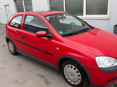 Gebraucht Opel Corsa 75 PS (55 kW) 2002 Rot Kleinwagen