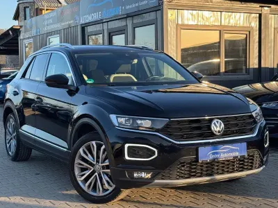 Brugt VW T-Roc Sportline 190 HK (139 kW) 2018 Sort SUV