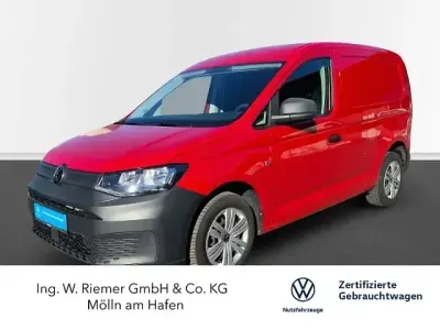 Second-hand VW Caddy 75 CP (55 kW) 2021 Roșu Monovolum