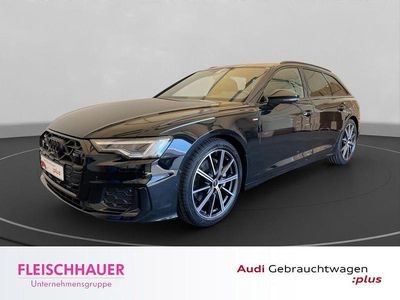 Schwarz Gebraucht 2024 Audi A6 S-Line Kombi | 55.440 € (Teuer)