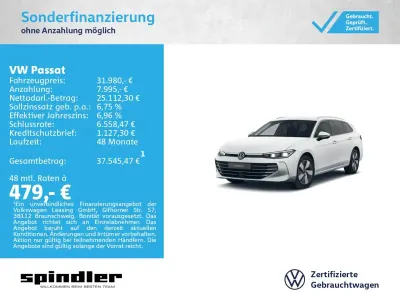 Gebraucht VW Passat Elegance 150 PS (110 kW) 2025 Weiß Kombi