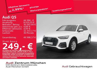 Gebraucht Audi Q5 Ambiente 286 PS (210 kW) 2023 Ibisweiß SUV