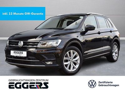 Gebraucht VW Tiguan Highline 150 PS (110 kW) 2018 Schwarz SUV