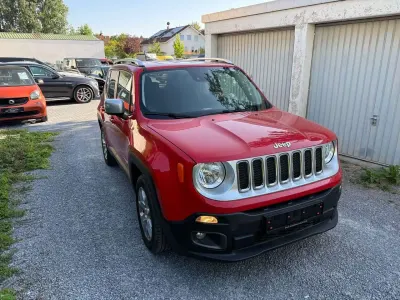 Gebraucht Jeep Renegade Limited 140 PS (102 kW) 2015 Rot SUV