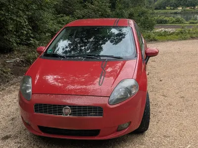 Gebraucht Fiat Punto 120 PS (88 kW) 2008 Rot Kleinwagen