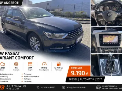 Gebraucht VW Passat Comfortline 150 PS (110 kW) 2017 Grau Kombi