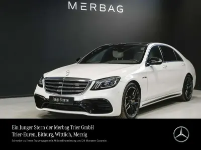 Gebraucht Mercedes S63 AMG AMG 612 PS (450 kW) 2020 Designo diamantweiß bright Limousine