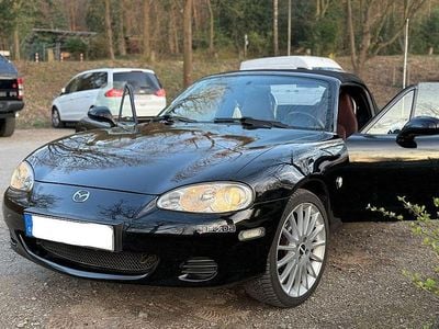 Gebraucht Mazda MX5 110 PS (80 kW) 2002 Schwarz Cabrio