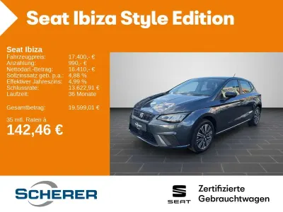 Usata Seat Ibiza Style 116 CV (85 kW) 2024 Grigio Berlina