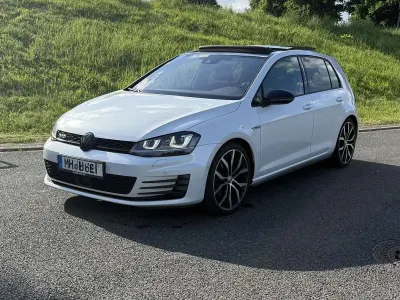 Gebraucht VW Golf VII GTD 184 PS (135 kW) 2015 Weiß Kleinwagen