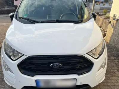 Gebraucht Ford Ecosport ST-Line 125 PS (91 kW) 2018 Weiß SUV