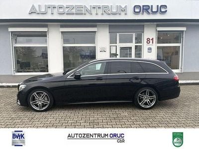 Occasion Mercedes E200 AMG line 184 PK (135 kW) 2019 Zwart Stationwagen