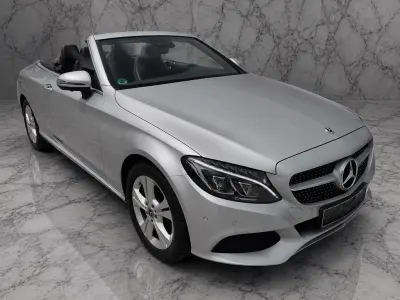 Gebraucht Mercedes C200 184 PS (135 kW) 2018 Iridiumsilber Cabrio