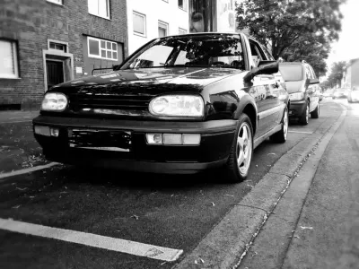 Brugt VW Golf III GTI 115 HK (84 kW) 1993 Sort Hatchback