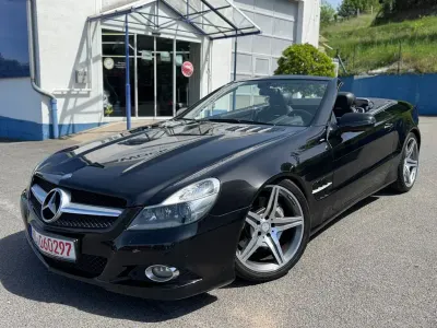 Brugt Mercedes SL350 315 HK (231 kW) 2010 Sort Cabriolet