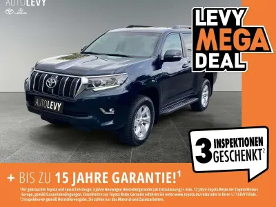 Gebraucht Toyota Land Cruiser Executive 177 PS (130 kW) 2019 Schwarz SUV