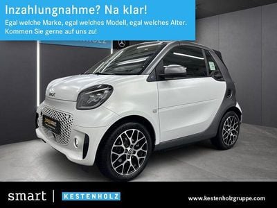 Weiß Gebraucht 2023 Smart ForTwo Electric Drive Prime Cabrio | 16.890 € (Fairer Preis)