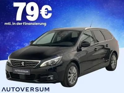 Gebraucht Peugeot 308 Allure 131 PS (96 kW) 2021 Lackierung schwarz perla nera/ Kombi