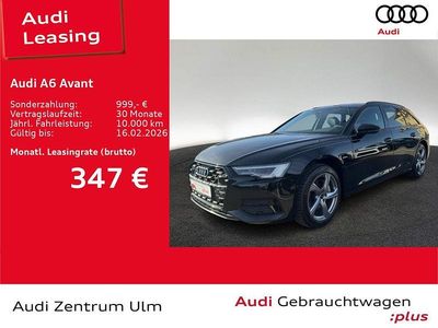 Mythosschwarz metallic Gebraucht 2025 Audi A6 Advanced Plus Kombi | 48.820 € (Superpreis)