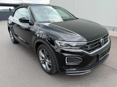 Gebraucht VW T-Roc Cabriolet R-line 150 PS (110 kW) 2021 Silber Cabrio