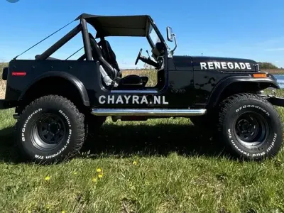 Brugt Jeep CJ 240 HK (176 kW) 1974 Sort Cabriolet