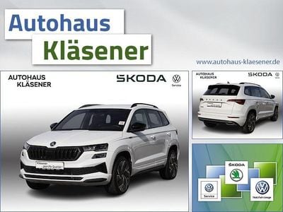 Gebraucht Skoda Karoq SportLine 150 PS (110 kW) 2023 Weiß SUV