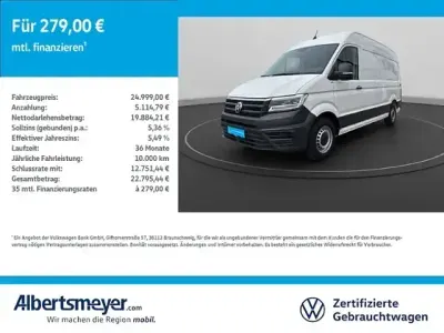 Gebraucht VW Crafter 140 PS (102 kW) 2022 Weiß Van