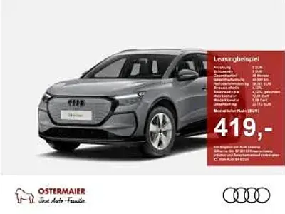 Neu Audi Q4 e-tron Comfort 150 kW (204 PS) 2025 Grau (kieselgrau) SUV