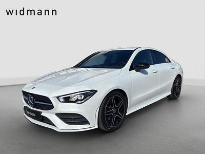 Gebraucht Mercedes CLA200 AMG line 163 PS (119 kW) 2021 Digitalweiss Coupé