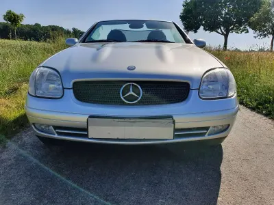 Gebraucht Mercedes SLK200 AMG 136 PS (100 kW) 1998 Silber Cabrio