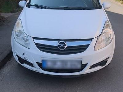 Gebraucht Opel Corsa 80 PS (58 kW) 2009 Weiß Kleinwagen