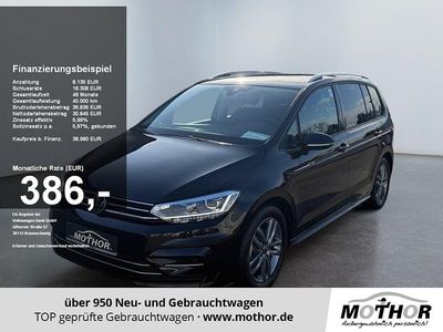 Usata VW Touran R-line 150 CV (110 kW) 2024 Nero Monovolume