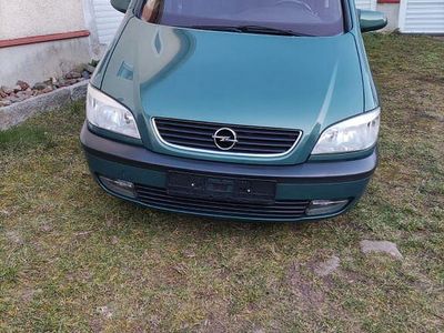 Gebraucht Opel Zafira 101 PS (74 kW) 2001 Grün Van / Kleinbus
