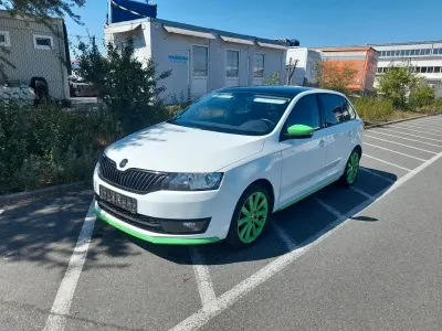 Gebraucht Skoda Rapid Monte Carlo 125 PS (91 kW) 2016 Weiß Kleinwagen
