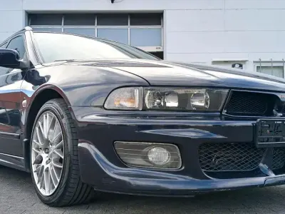Gebraucht Mitsubishi Galant 163 PS (119 kW) 2002 Blau Kombi