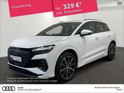 Gebraucht Audi Q4 e-tron S-Line 150 kW (204 PS) 2023 Weiss SUV
