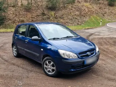 Gebraucht Hyundai Getz 67 PS (49 kW) 2007 Blau Kleinwagen
