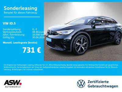 Brugt VW ID.5 GTX 250 kW (340 HK) 2025 Sort SUV