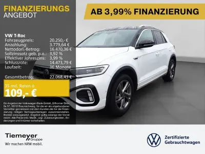 Brugt VW T-Roc R-line 110 HK (80 kW) 2023 Hvid SUV