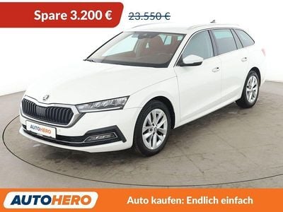 Gebraucht Skoda Octavia Style 150 PS (110 kW) 2021 Weiß Kombi