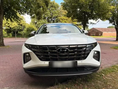Gebraucht Hyundai Tucson 150 PS (110 kW) 2021 Weiß SUV