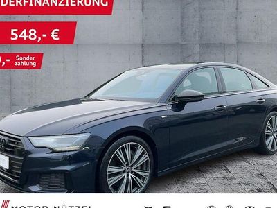 Begagnad Audi A6 Sport 340 HK (250 kW) 2022 Blå Sedan