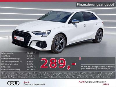 Ibisweiß Gebraucht 2024 Audi S3 Basis Limousine | 35.980 € (Superpreis)