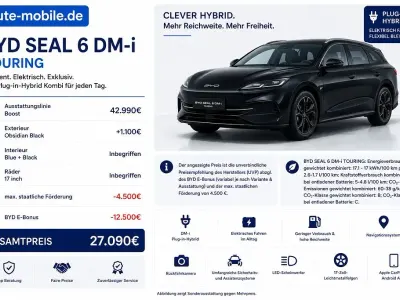 Neu BYD Seal Boost 184 PS (135 kW) 2026 Limousine