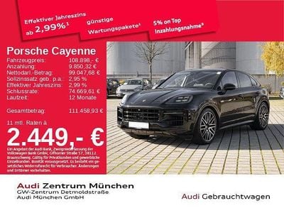 Chromitschwarzmetallic Gebraucht 2024 Porsche Cayenne S SUV | 108.898 € (Guter Preis)