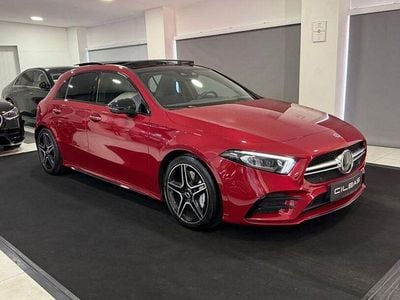 Second-hand Mercedes A35 AMG AMG 306 CP (225 kW) 2022 Roșu Berlinǎ